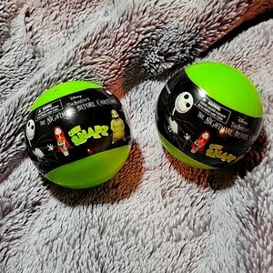 2 Sealed Nightmare Before Christmas Chibi Snapz